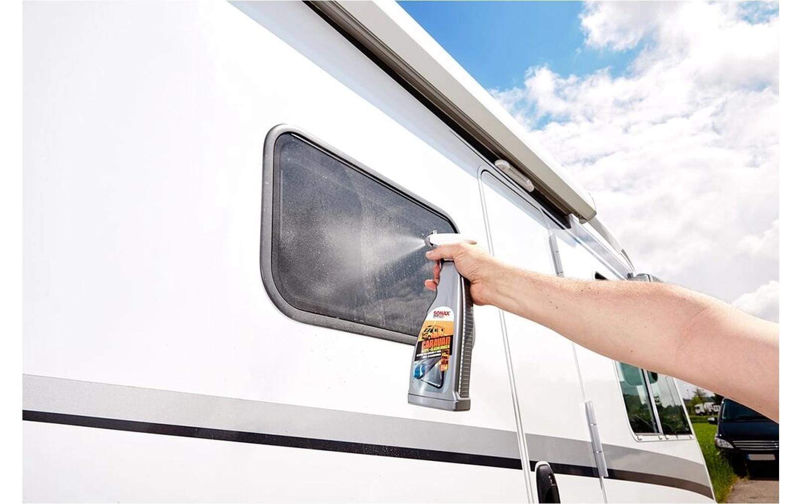 Sonax Fix-Set Caravan – Pflegeset für diverse Materialien