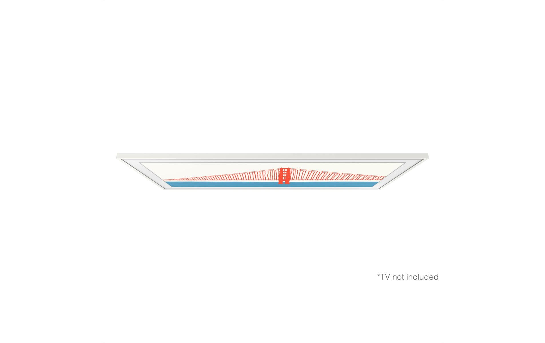 Samsung VG-SCFF85WTBXC – LED-Wandrahmen, für The Frame Pro, 85", Weiss