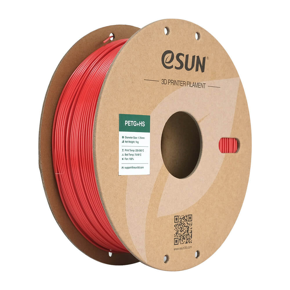 eSUN 3D-Drucker-Filament PETG 1,75 mm Feuerrot, 1 kg