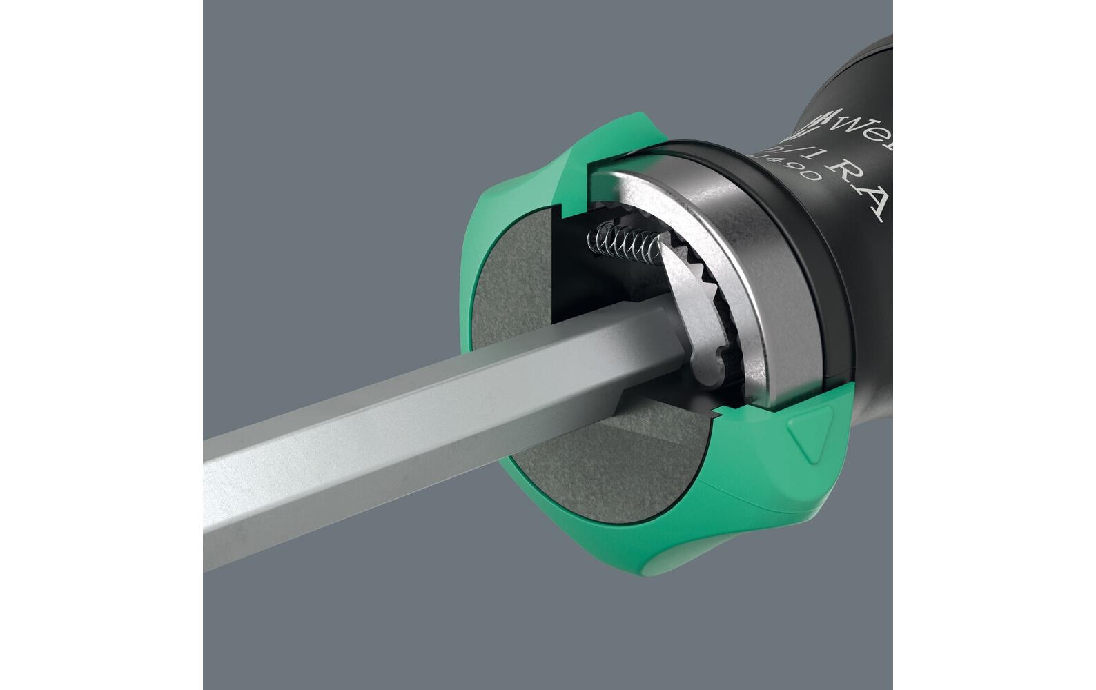 Wera Kraftform Kompakt – Multi-Bit-Schraubenzieher-Set 1/4", magnetisch – 05051518001