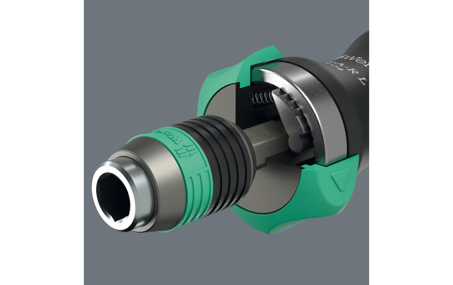 Wera Kraftform Kompakt 60 – Multi-Bit-Schraubenzieher-Set, 17-teilig, magnetisch, Tragetasche, 5051530001