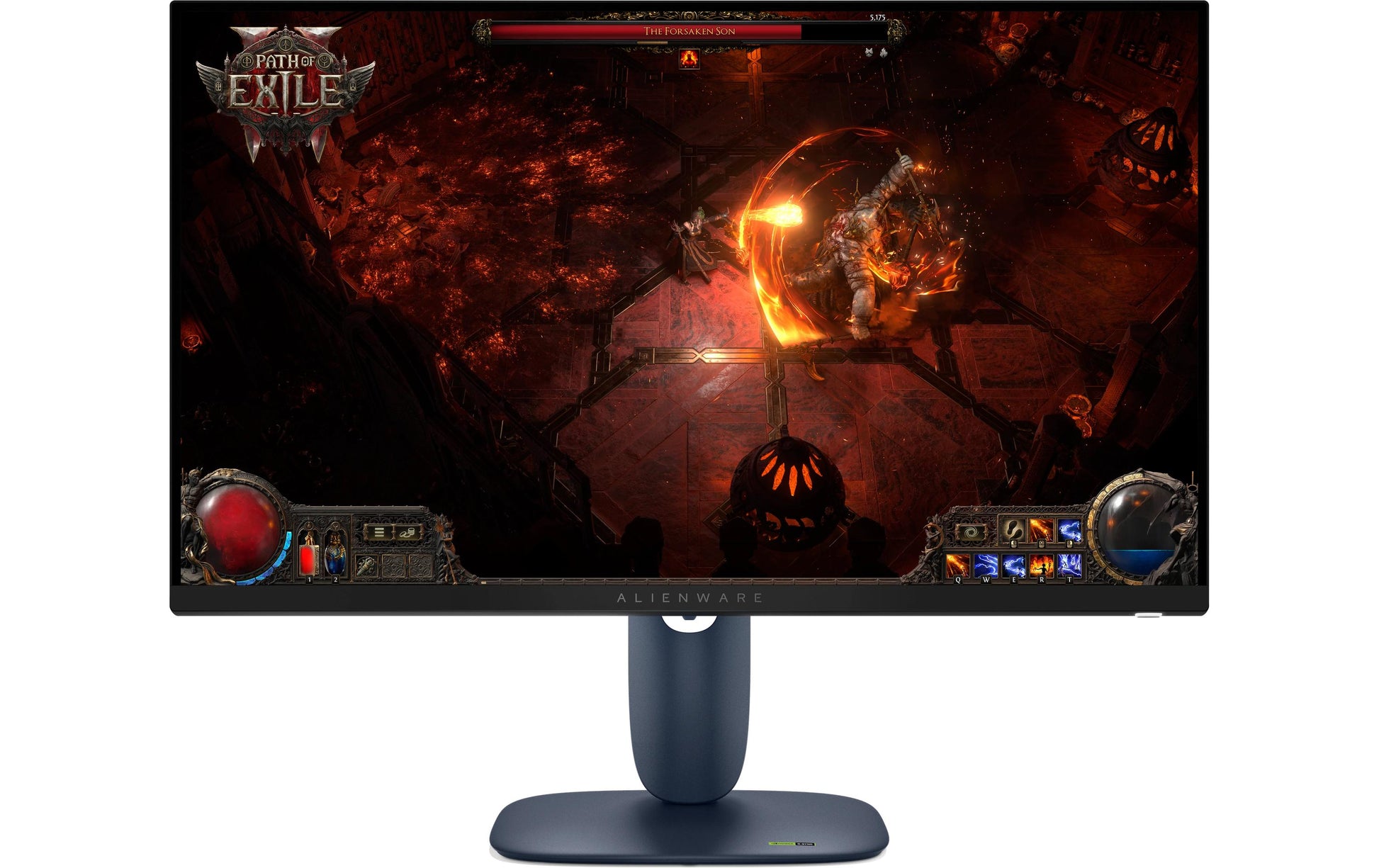 Alienware AW2725DM – 27", 2560 × 1440 (WQHD), IPS, 180 Hz, DisplayHDR 400