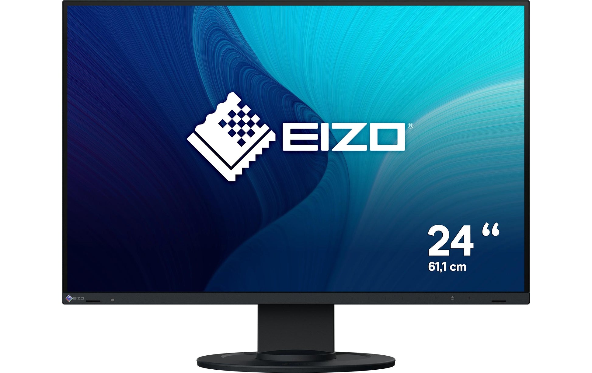 EIZO FlexScan EV2410R – Monitor, 24,1", 1920 × 1200 (WUXGA), IPS, 350 cd/m², VESA 100 × 100, Schwarz