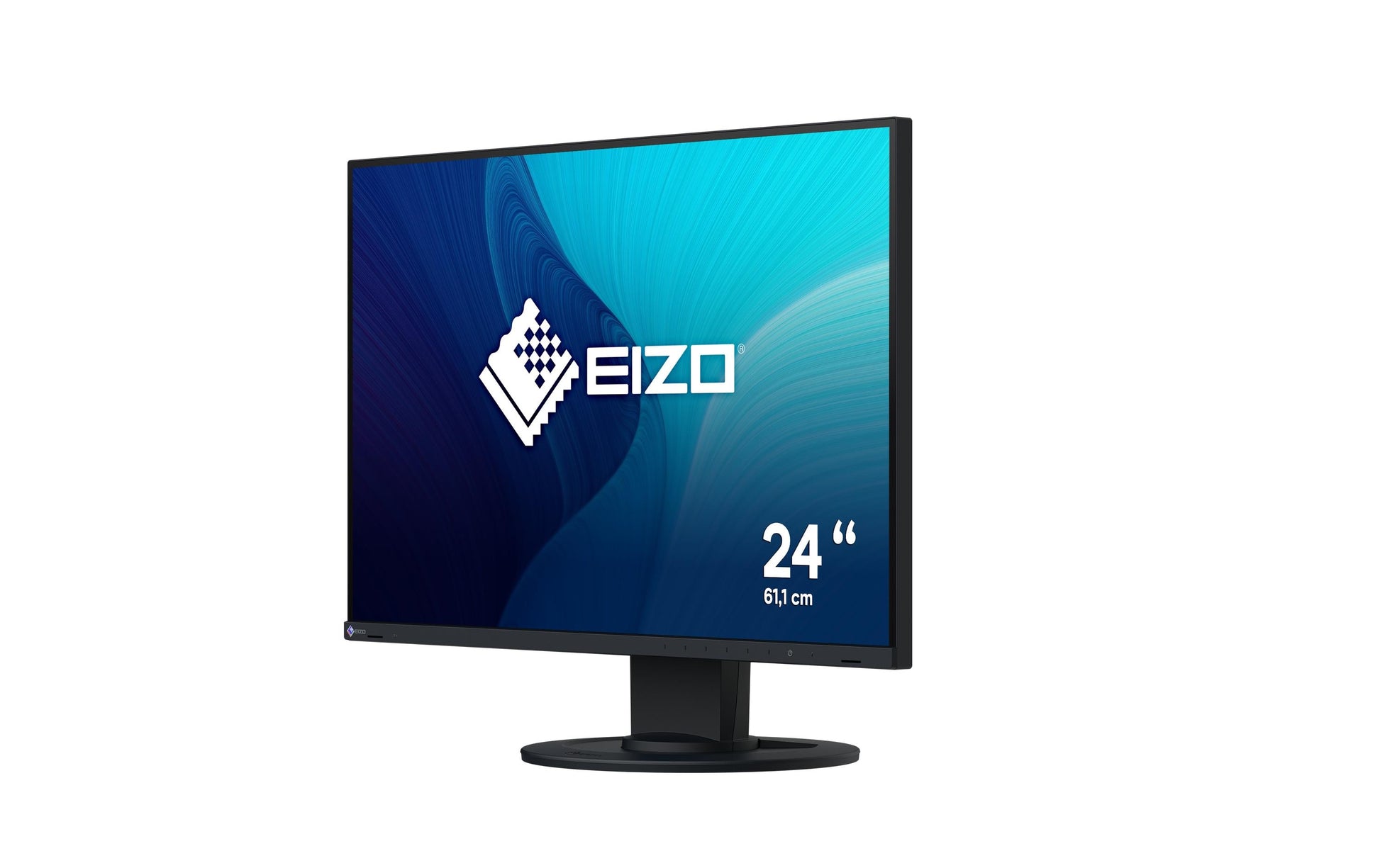 EIZO FlexScan EV2410R – Monitor, 24,1", 1920 × 1200 (WUXGA), IPS, 350 cd/m², VESA 100 × 100, Schwarz