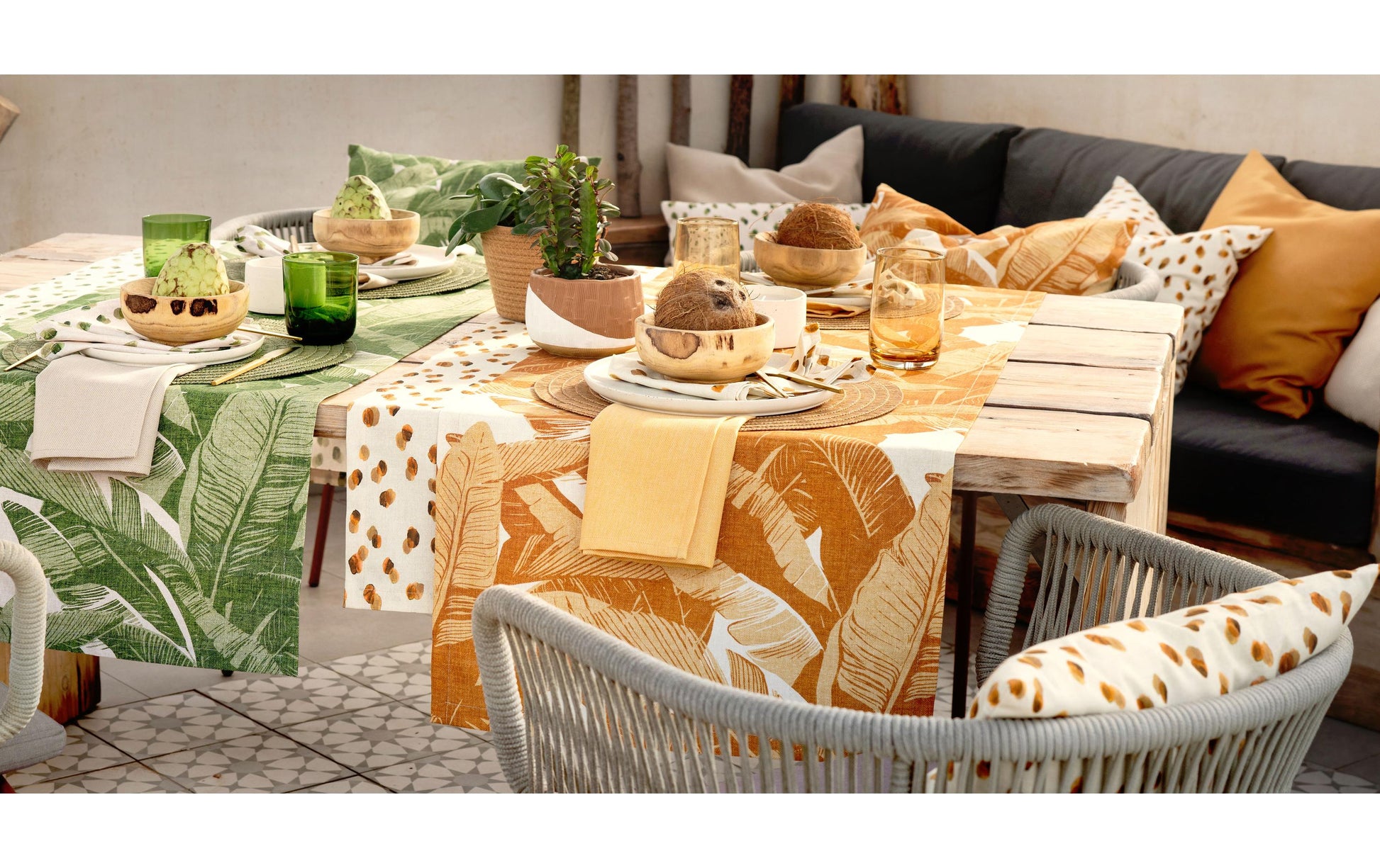 PICHLER Stoffserviette – Olivgrün – 40 × 40 cm, Baumwolle – 6er-Set
