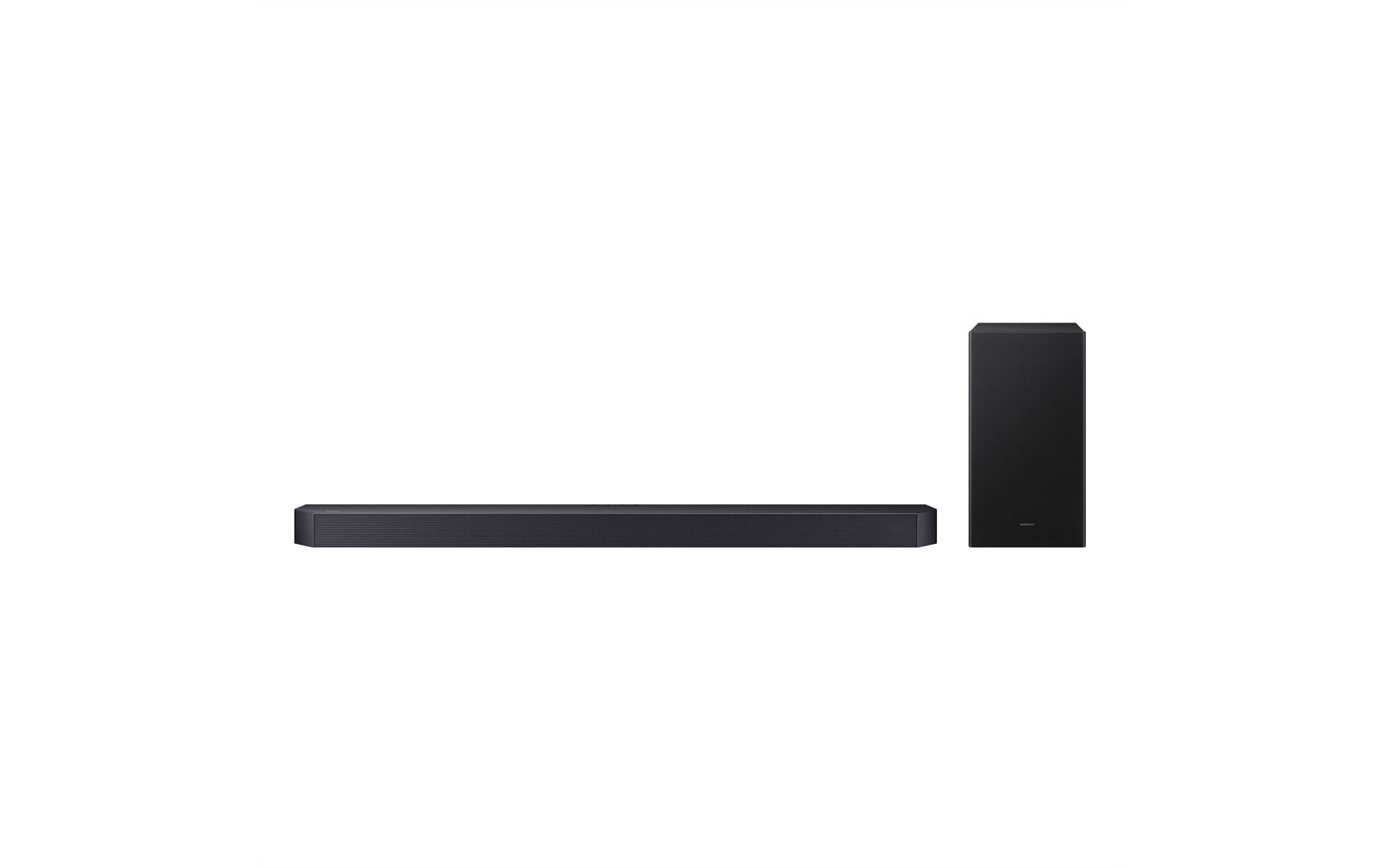 Samsung HW-Q600F – Soundbar – 3.1.2, Dolby Atmos/DTS Virtual:X, mit kabellosem Subwoofer – Titan Black