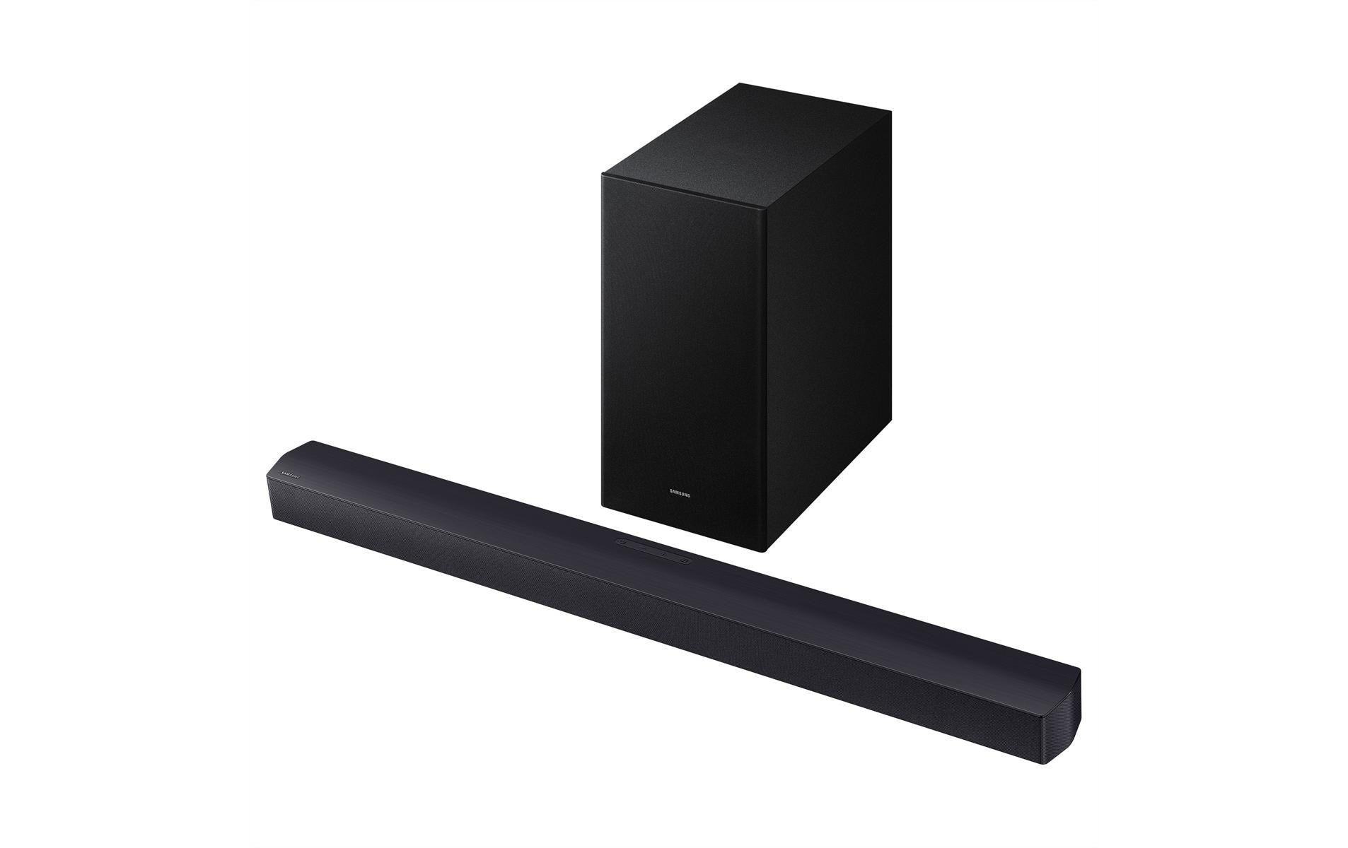 Samsung HW-B450F – Soundbar – 2.1, DTS Virtual:X, mit kabellosem Subwoofer