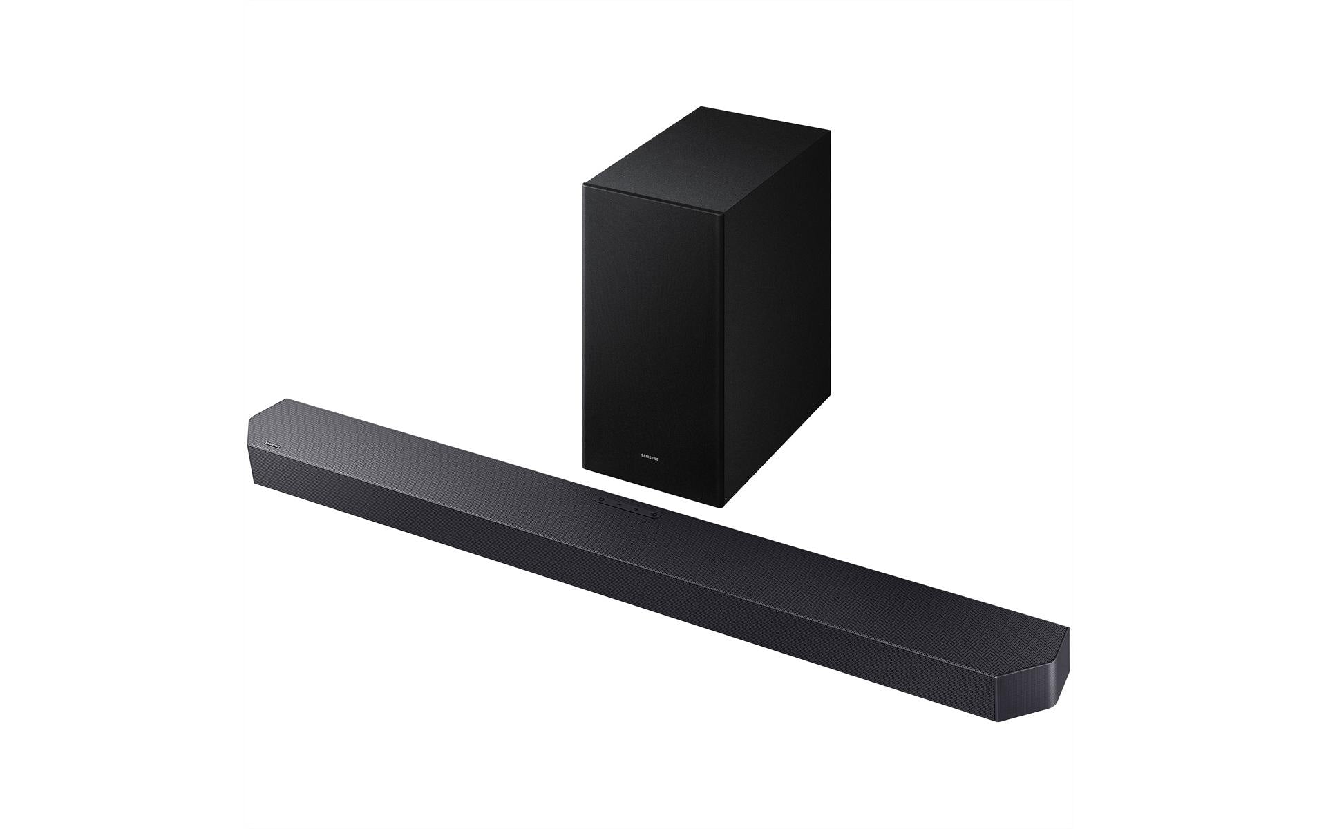 Samsung HW-Q600F – Soundbar – 3.1.2, Dolby Atmos/DTS Virtual:X, mit kabellosem Subwoofer – Titan Black