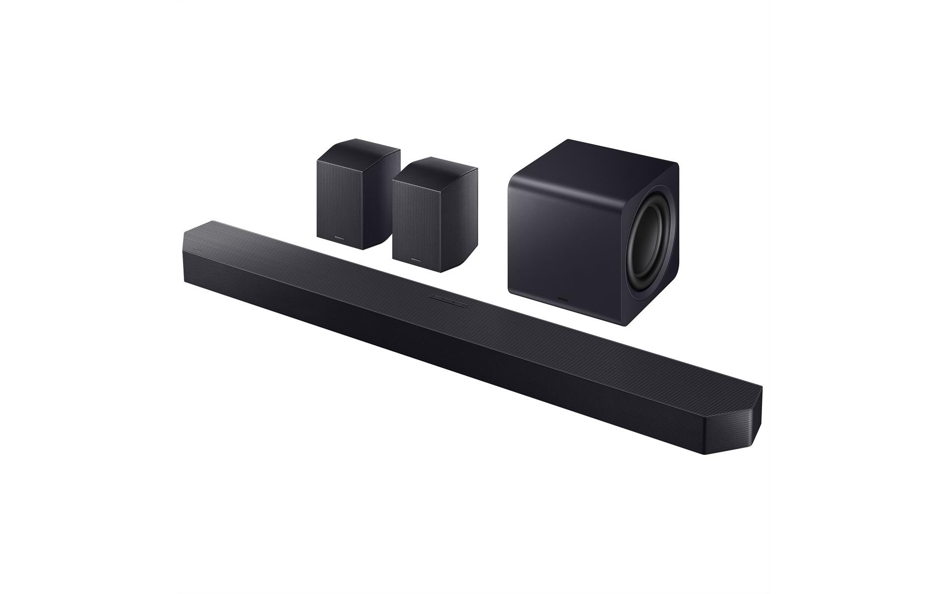 Samsung HW-Q990F – Soundbar – 11.1.4, Dolby Atmos/DTS:X, mit kabellosem Subwoofer & Rears, 756 W