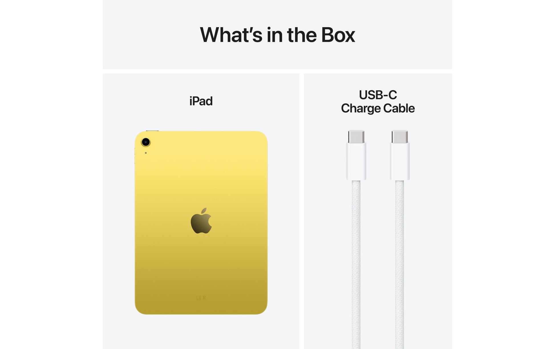 Apple iPad – 11", 128 GB, 6 GB RAM, WLAN, iPadOS 18, Gelb