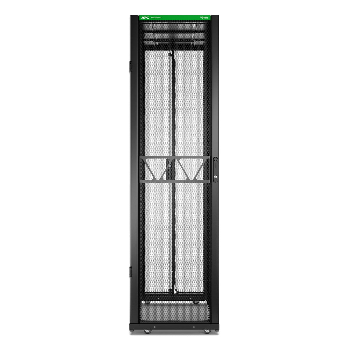 APC NetShelter SX – 19" Netzwerkschrank 45U, abschliessbar, 600 × 1200 × 2124 mm, schwarz