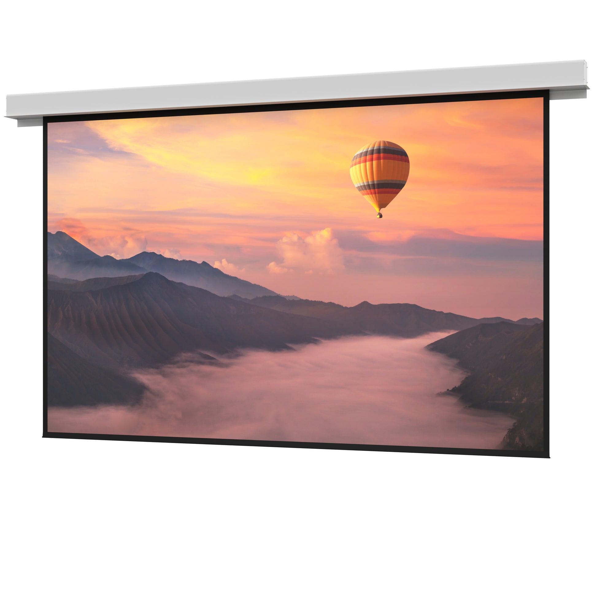 Da-Lite Tensioned Myriad Conceal BlackDrop 266.6 – Elektrische Leinwand, 16:10, 427 × 267 cm (198")