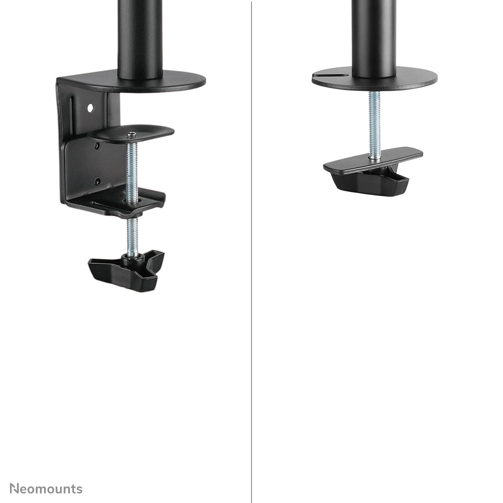 Neomounts NM-D135D3BLACK – Monitorarm, Dreifach, Tischklemme, bis 27", VESA 75 × 75/100 × 100 mm, 8 kg
