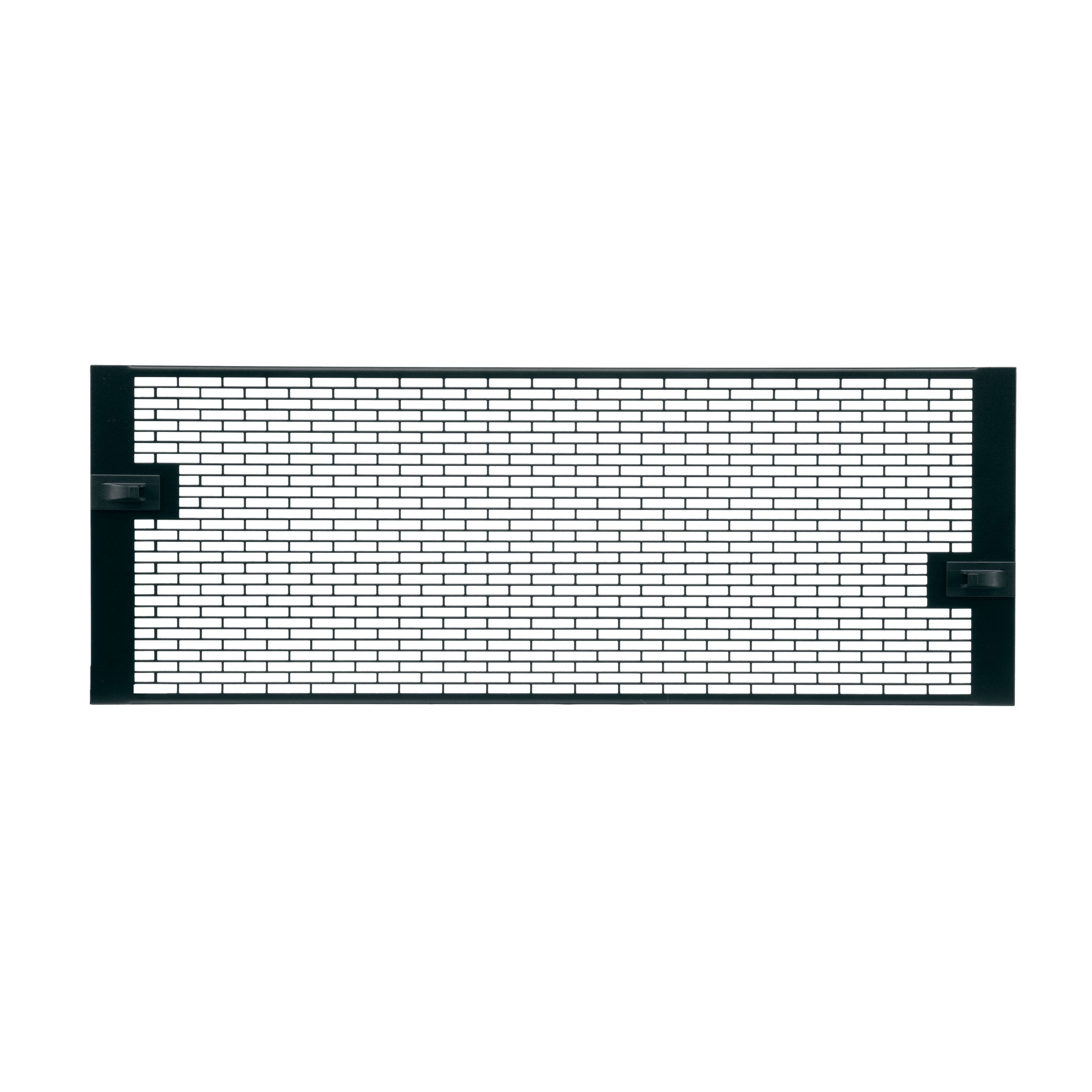 Middle Atlantic FWD-VT4 – Belüftete Blindplatte, 19" 4U, 64% perforiert, Stahl, Schwarz