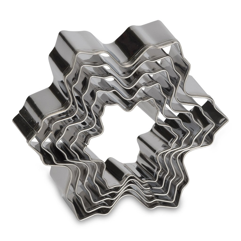 Patisse Ausstechförmchen 5-teilig, 2,5 cm, Edelstahl, Silber