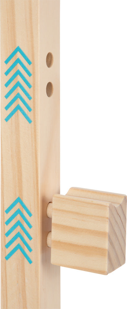 Small foot 12438 Steckenpferd – 91,0×72,0×33,0 cm – ab 3 J. – Holz – mehrfarbig