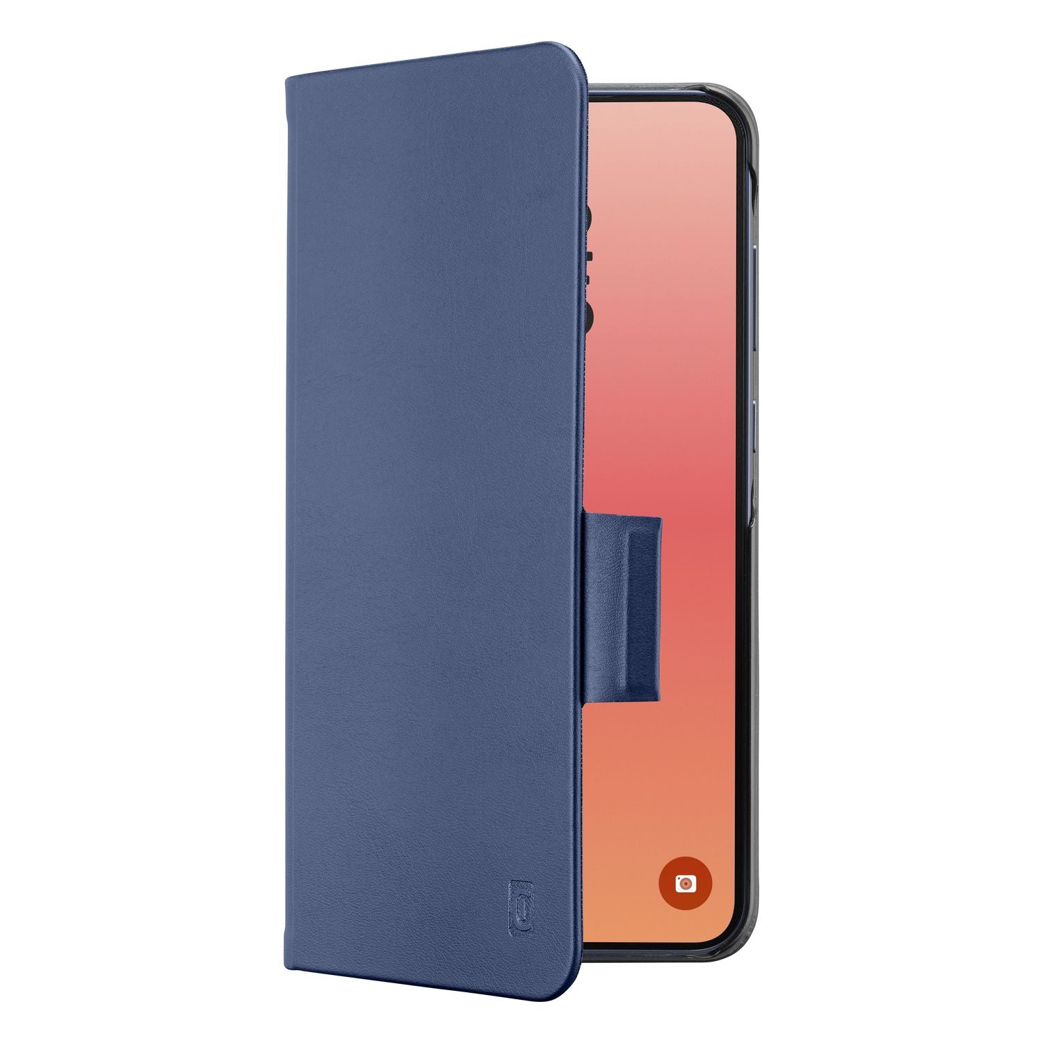Cellularline Book Folio – für Samsung Galaxy S26+/S26 Edge, mit Ständer, mit Kartenfach, PU, Blau