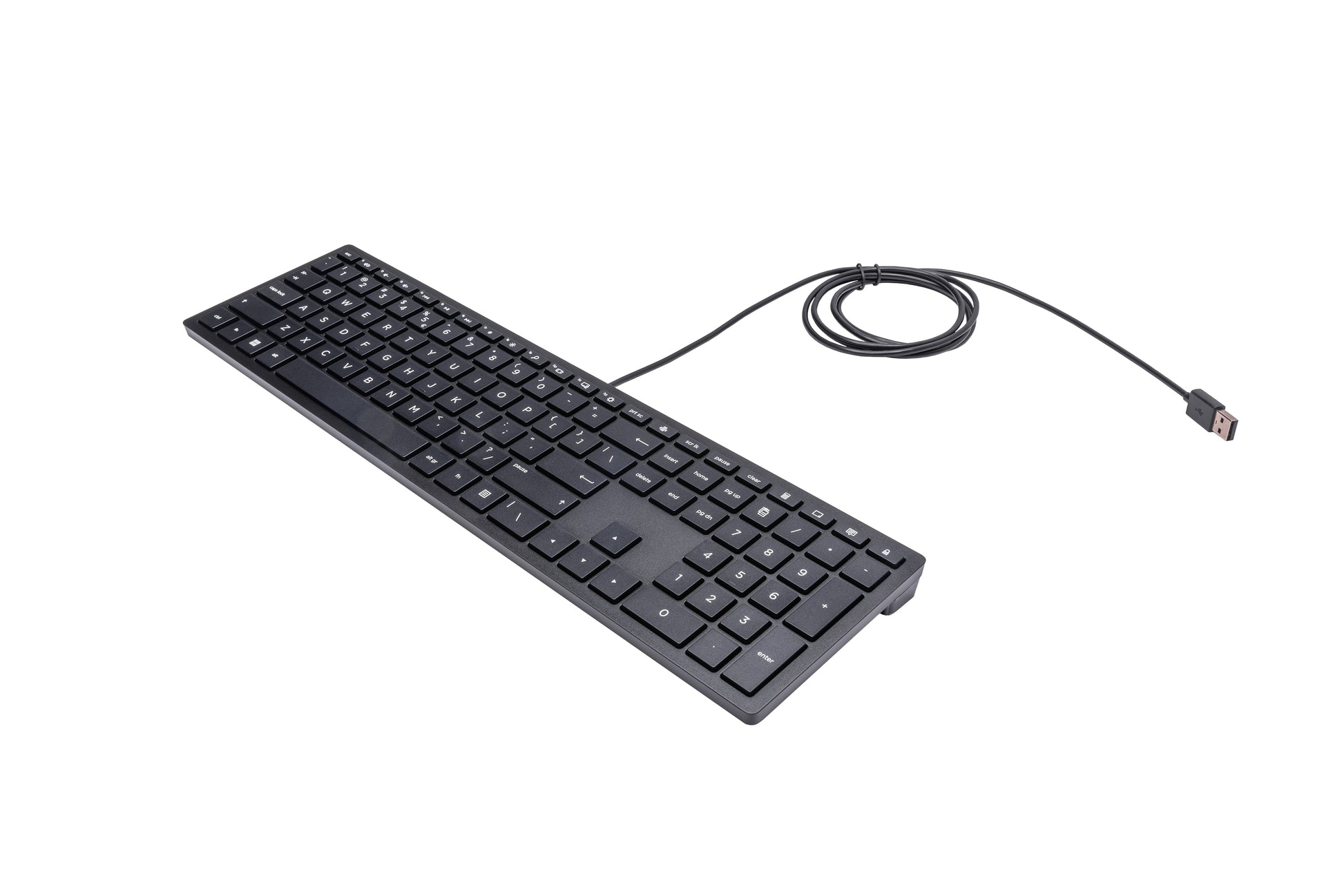 HP PAV Wired Keyboard 300 – Tastatur – Mechanisch – Kabelgebunden, USB – Schwarz