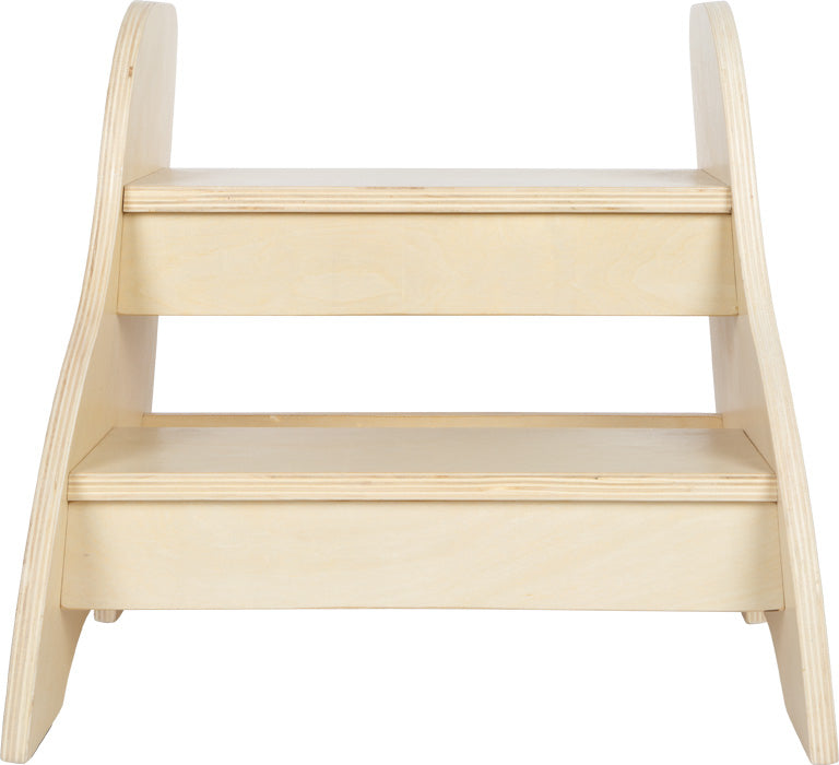 Small foot Tritthocker 12669, 38 × 41 × 42 cm, 150 kg – Mehrfarbig, Gummi/Holz