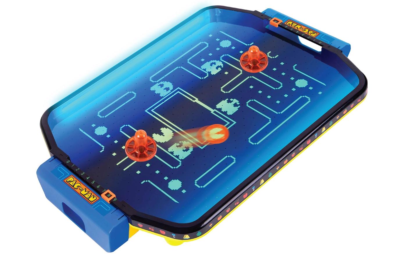 Sombo Pac-Man elektronisches Air Hockey – Brettspiel, 1–2 Spieler, ab 6 Jahren, 20 Min., mehrsprachig
