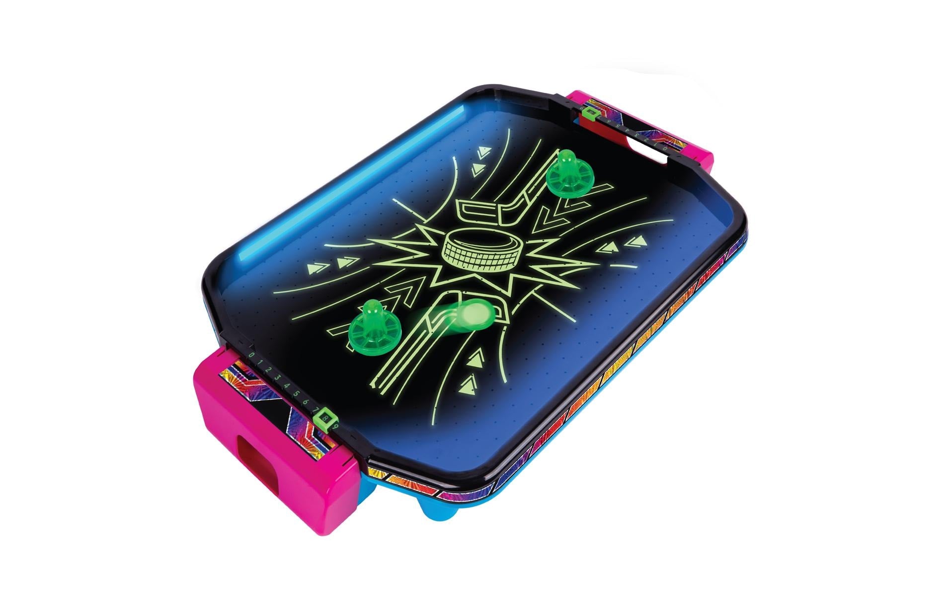 Sombo Elektronisch Arcade Air Hockey – Air-Hockey, 1–2 Spieler, ab 6 Jahren, 20 Min., Mehrsprachig
