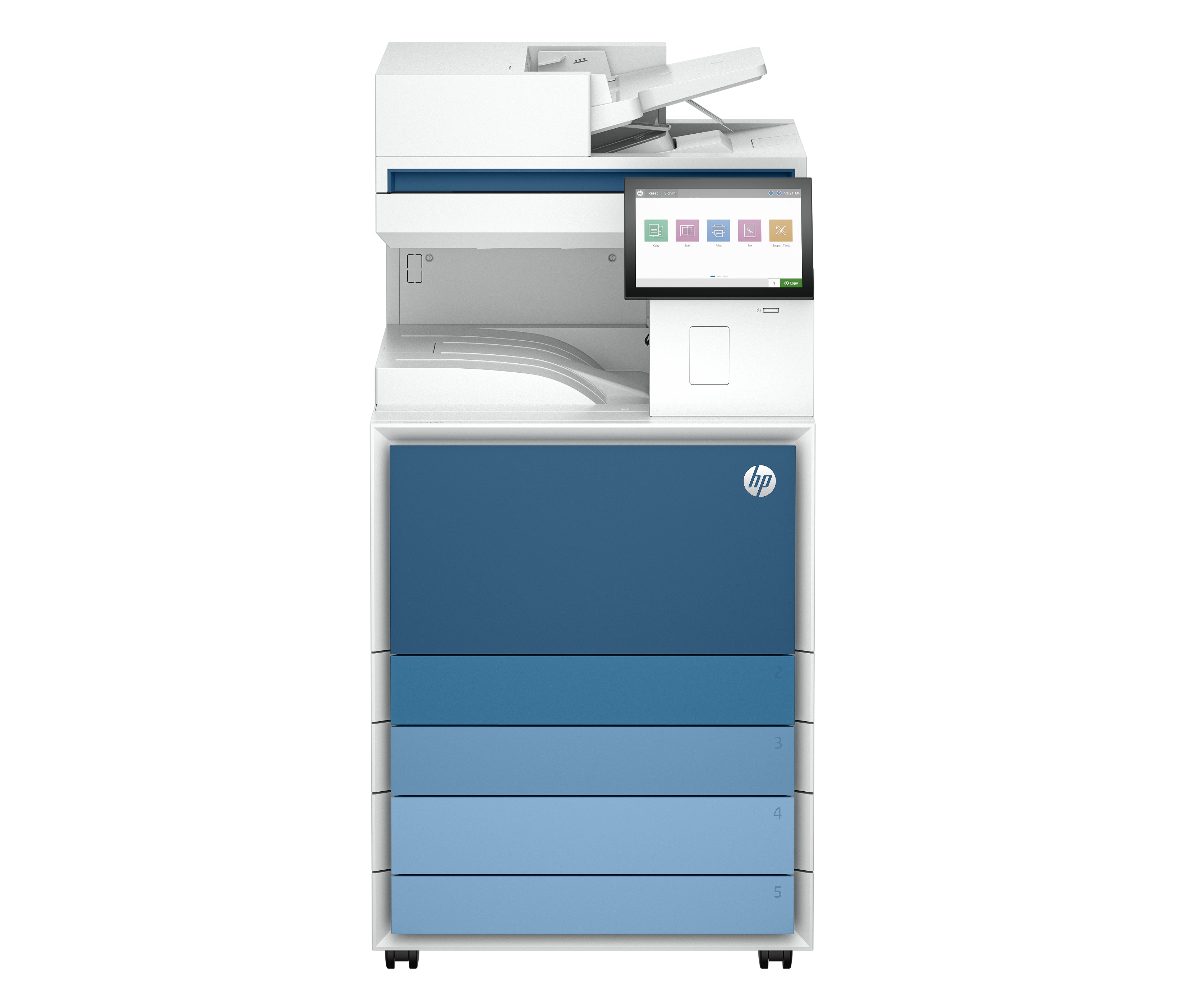 HP Enterprise 8601DN – S/W Laser-MFP A4, 3-in-1 – LAN – Duplex – 70 ppm S/W