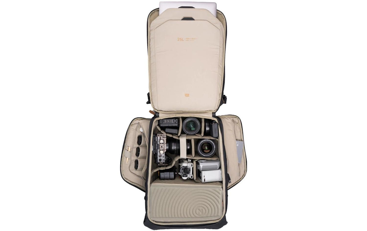 PGYTECH OneGo 2 Kamerarucksack – 20 l, Notebookfach 16″ – für Canon R5, Sony A7III, Nikon Z6 und andere – Grün