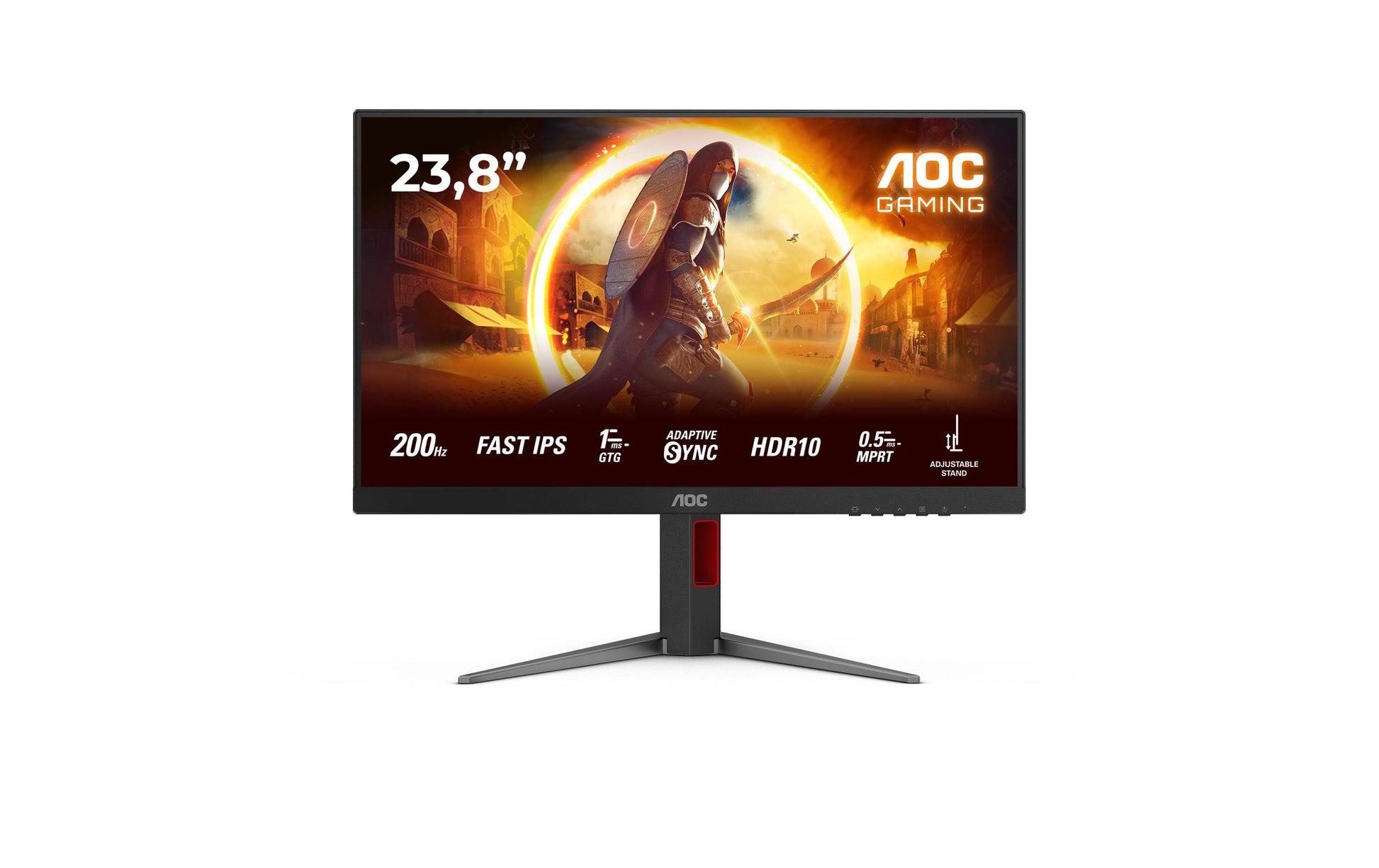 AOC G4 24G4HA – 23,8", 1920 × 1080 (Full HD), IPS, 200 Hz, HDR10