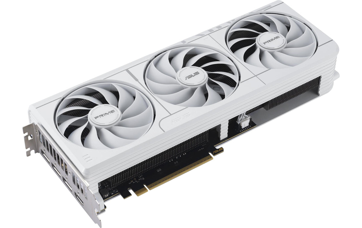 ASUS PRIME RTX5070 O12G WEISS – PCIe Grafikkarte – 12 GB GDDR7, 1×HDMI, 3×DisplayPort, PCIe 5.0, 1×16‑pin