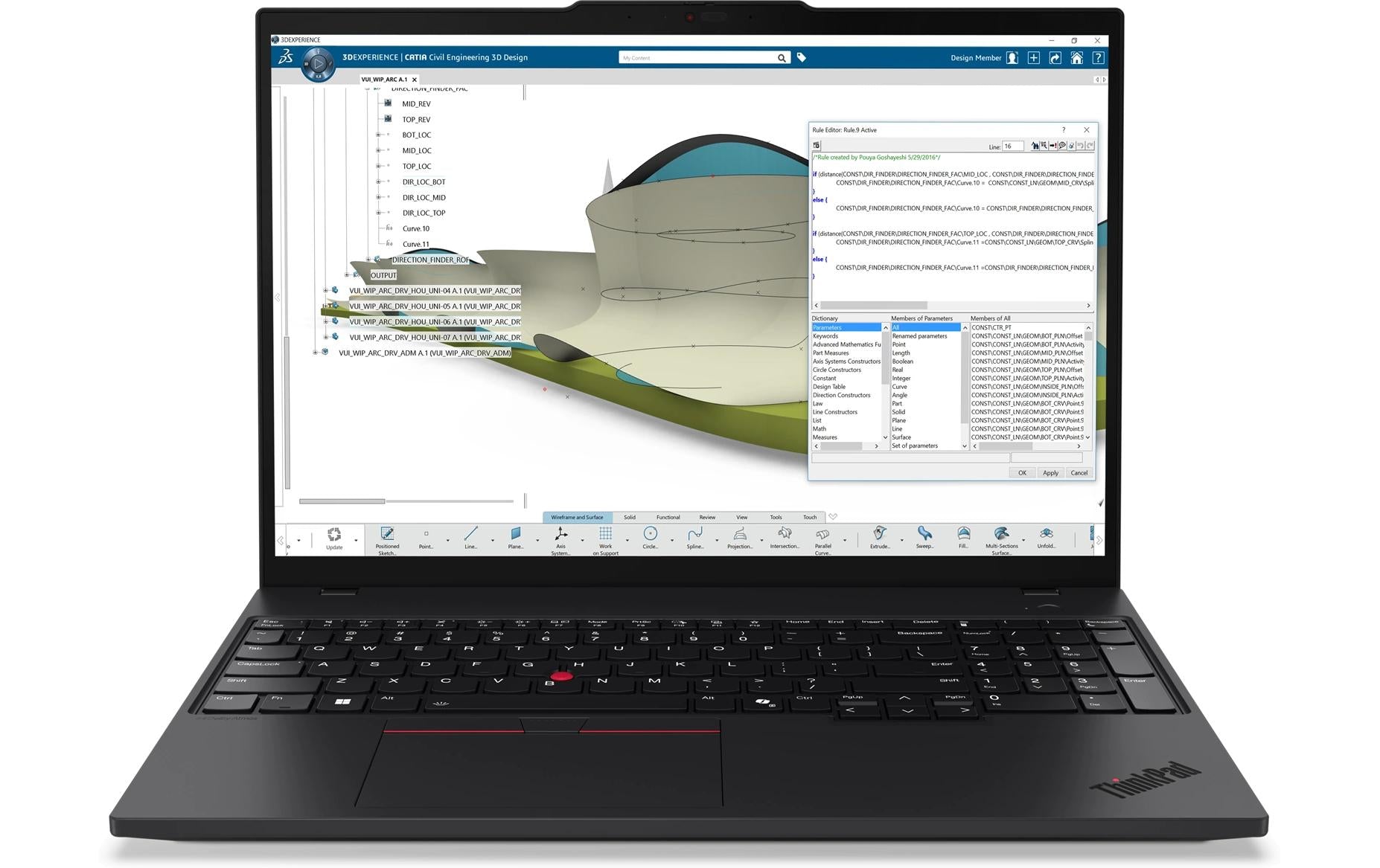 Lenovo ThinkPad P16s Gen 4 – AMD Ryzen AI 7 PRO 350, 16" WUXGA, 32 GB, 1 TB – Windows 11 Pro