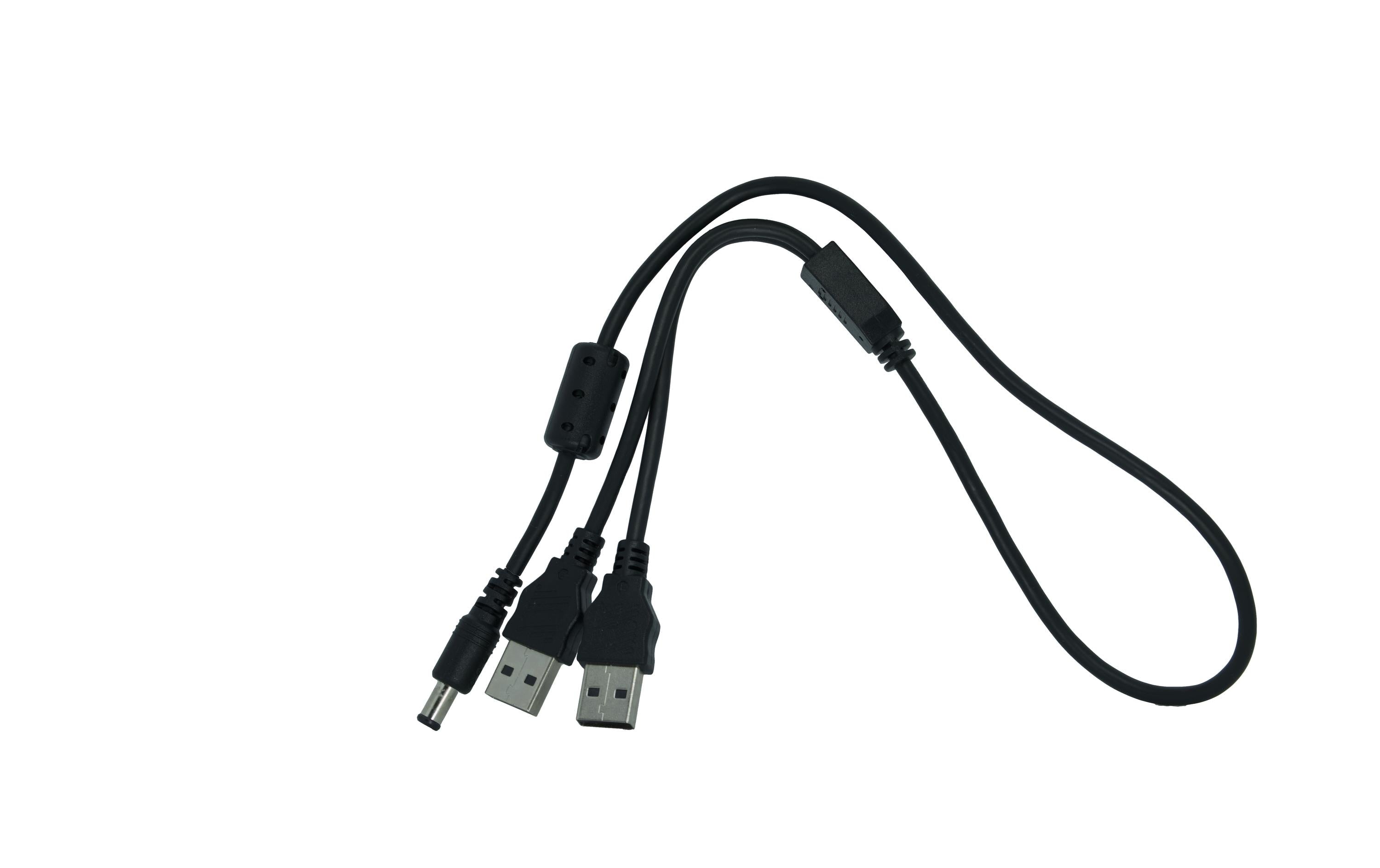 Silex USB-Kabel, USB-A zu 2× USB-A, 0,5 m, USB 2.0, Lade-/Datenkabel, für BR-300AN, BR-330AC-LP