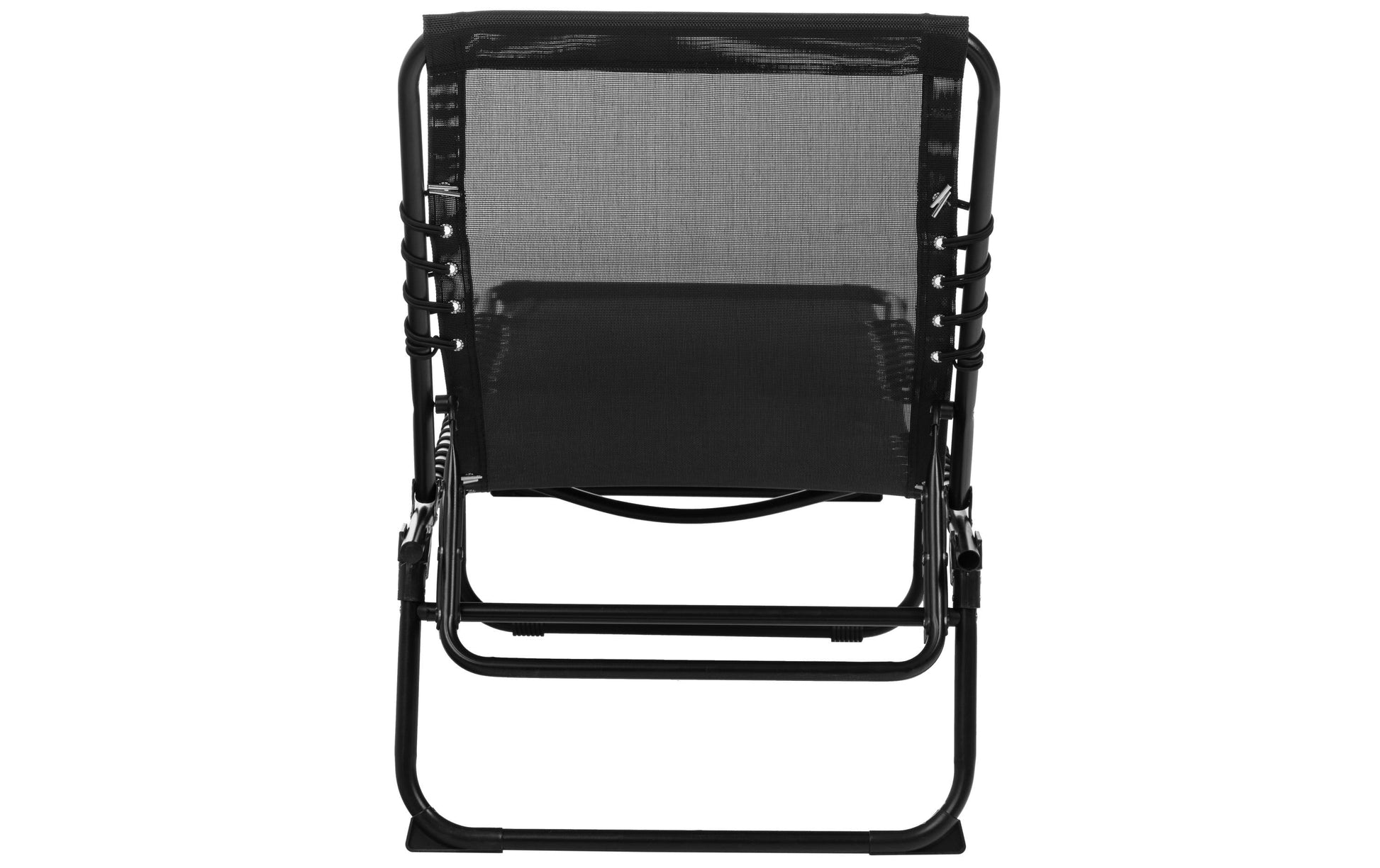 Cocon Liegestuhl – B 58 × T 190 × H 30 cm – Polyester, Schwarz