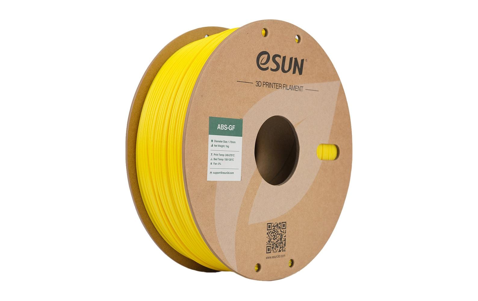 eSUN Filament ABS-GF – 1,75 mm, 1 kg – Gelb