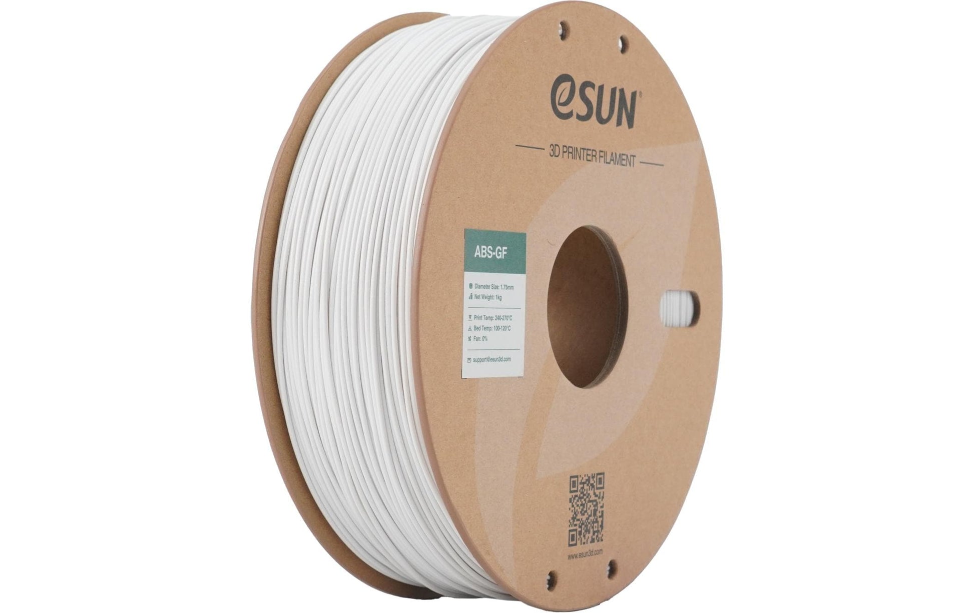 eSUN ABS Filament – 1,75 mm, 1 kg – Weiss