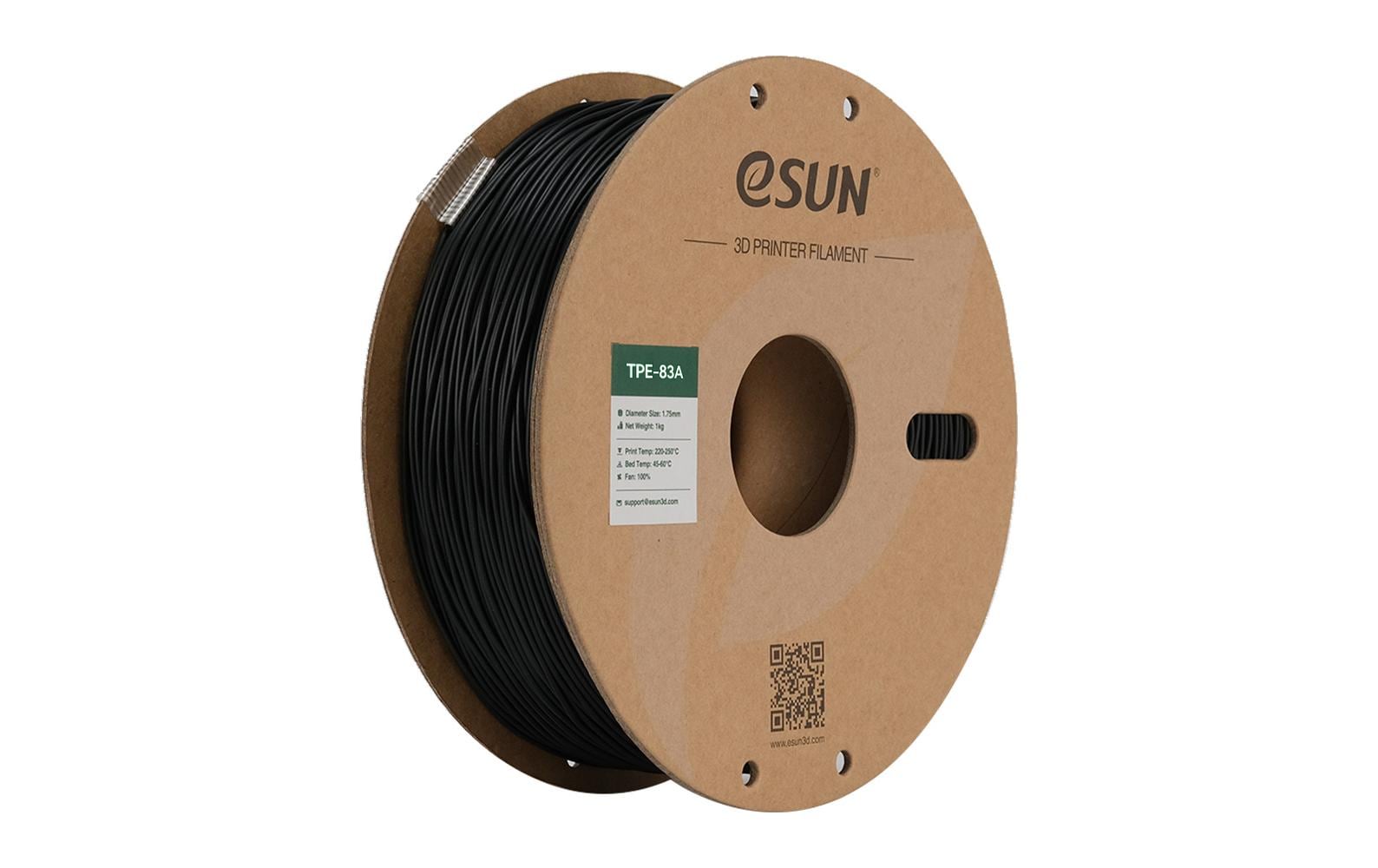 eSUN Filament – 1,75 mm, Schwarz