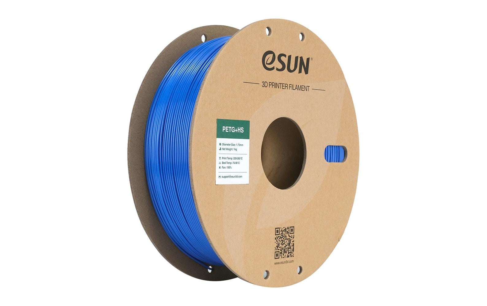 eSUN 3D-Drucker-Filament PETG 1,75 mm Blau, 1 kg