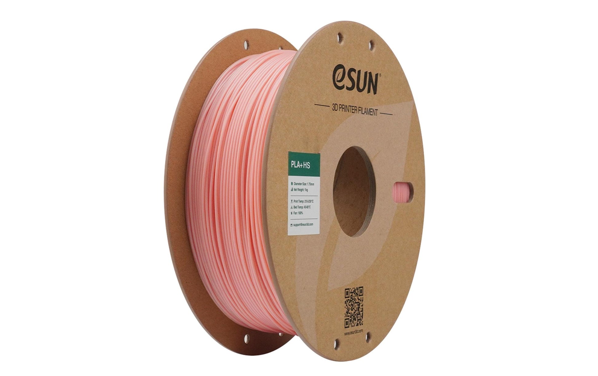 eSUN 3D-Drucker-Filament PLA+ HS 1,75 mm Hellpink, 1 kg