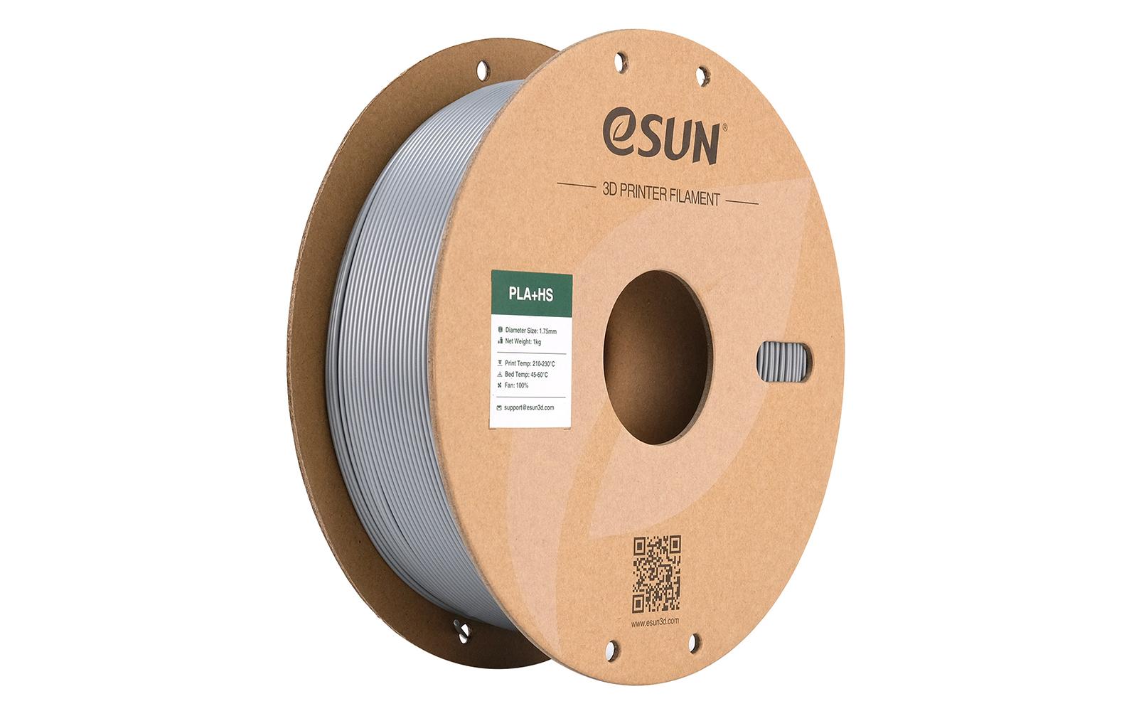 eSUN Filament PLA – 1,75 mm, 1 kg – Silber