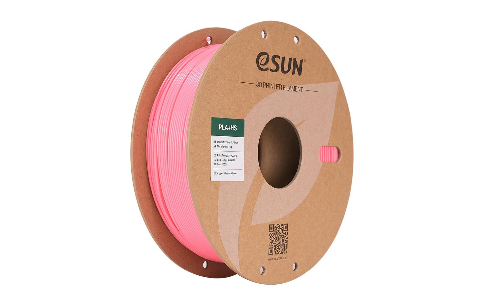 eSUN 3D-Drucker-Filament PLA+ 1,75 mm Pink, 1 kg