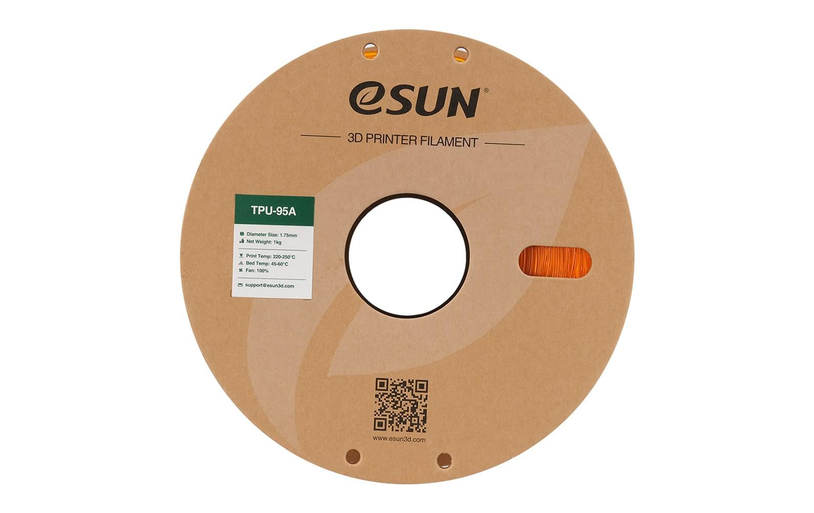 eSUN Filament TPU – 1,75 mm, 1 kg – Orange