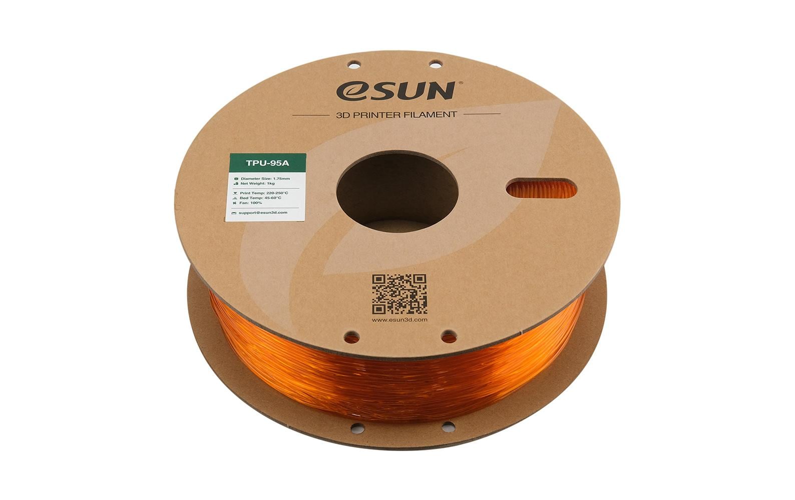 eSUN Filament TPU – 1,75 mm, 1 kg – Orange