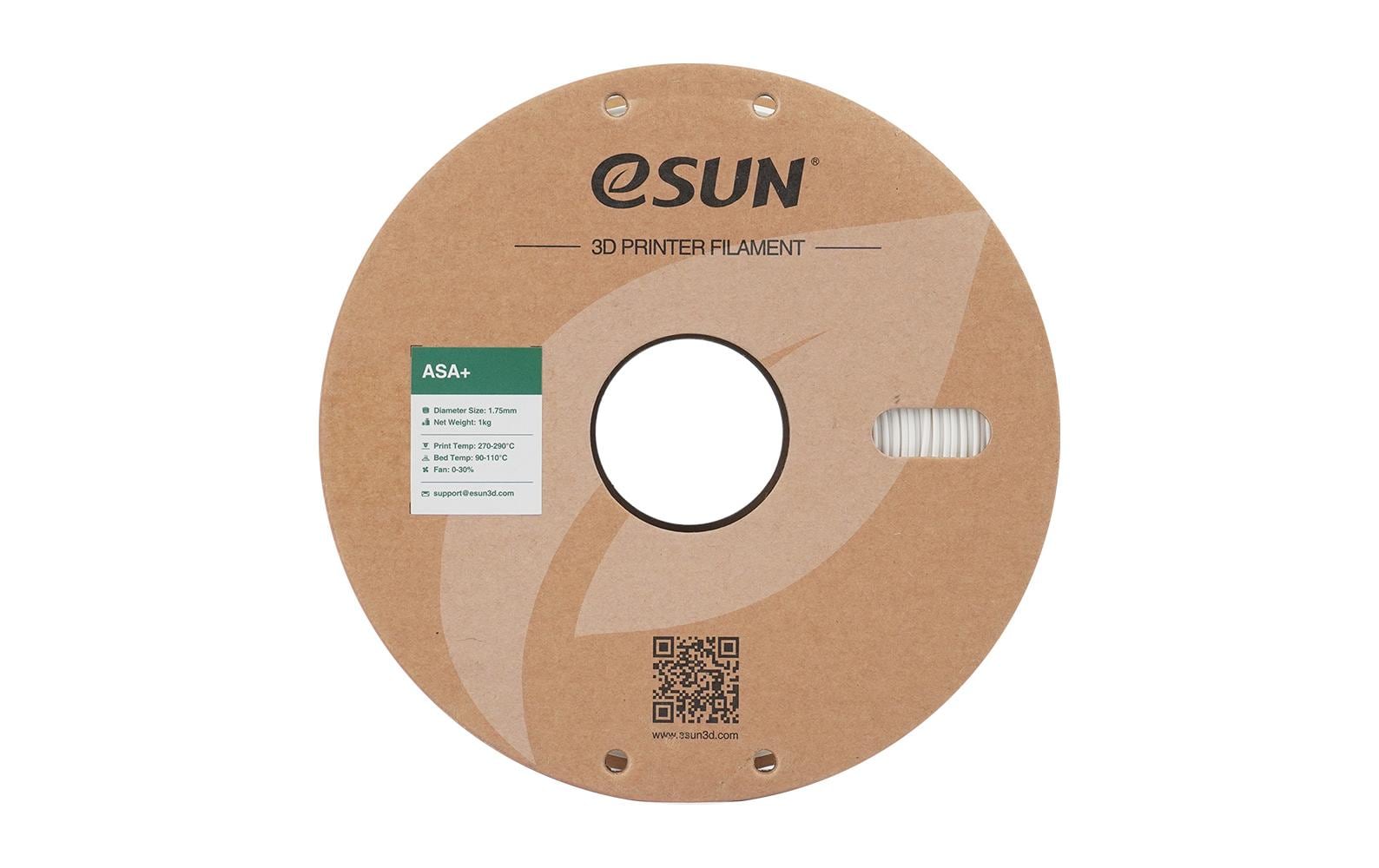 eSUN Filament ASA+ – 1,75 mm, 1 kg – Weiss