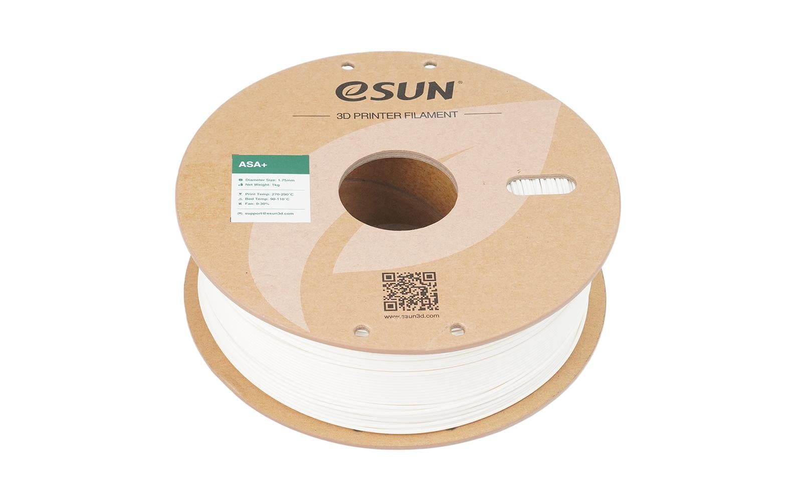 eSUN Filament ASA+ – 1,75 mm, 1 kg – Weiss