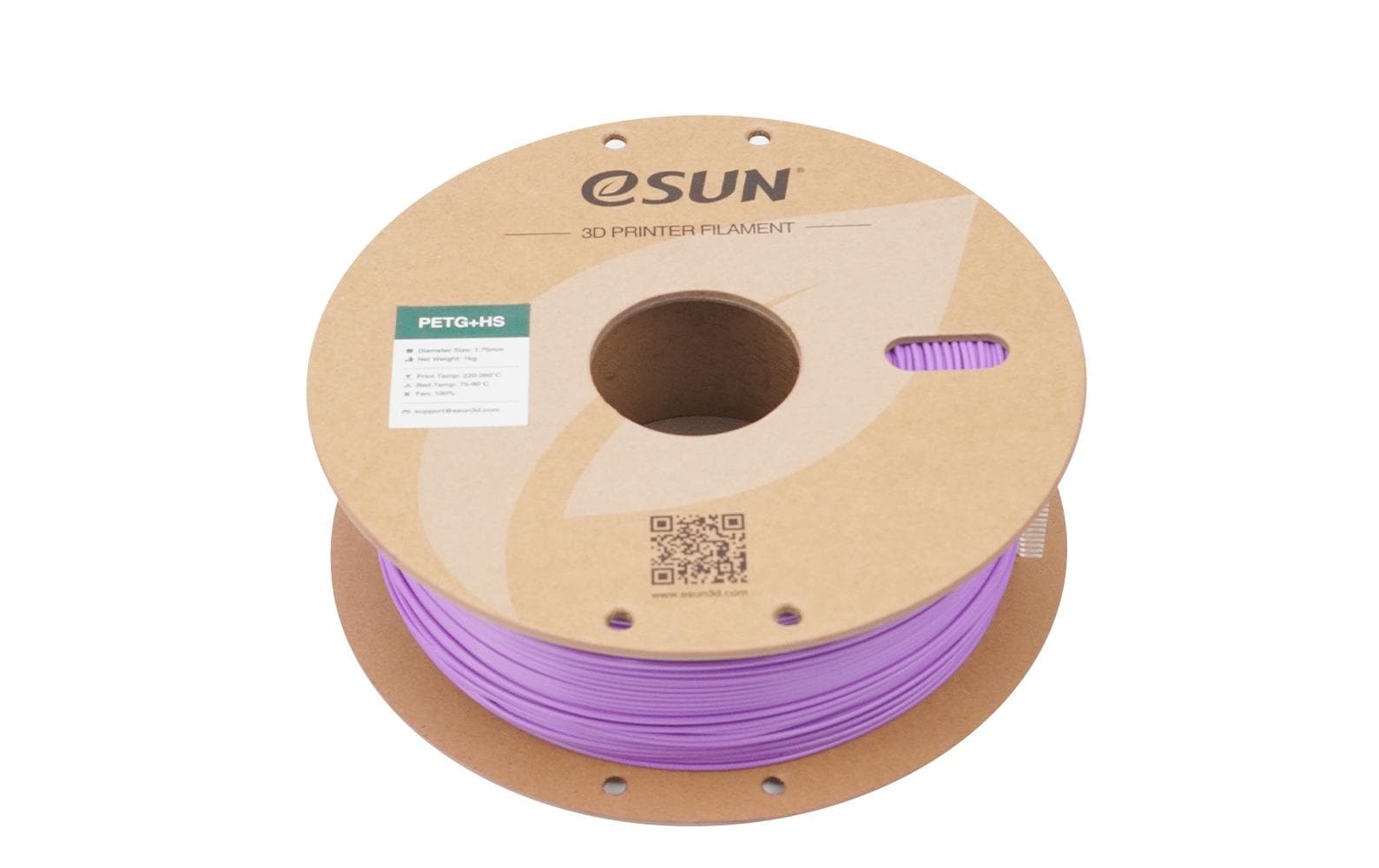eSun 3D-Drucker-Filament PETG 1,75 mm Violett, 1 kg