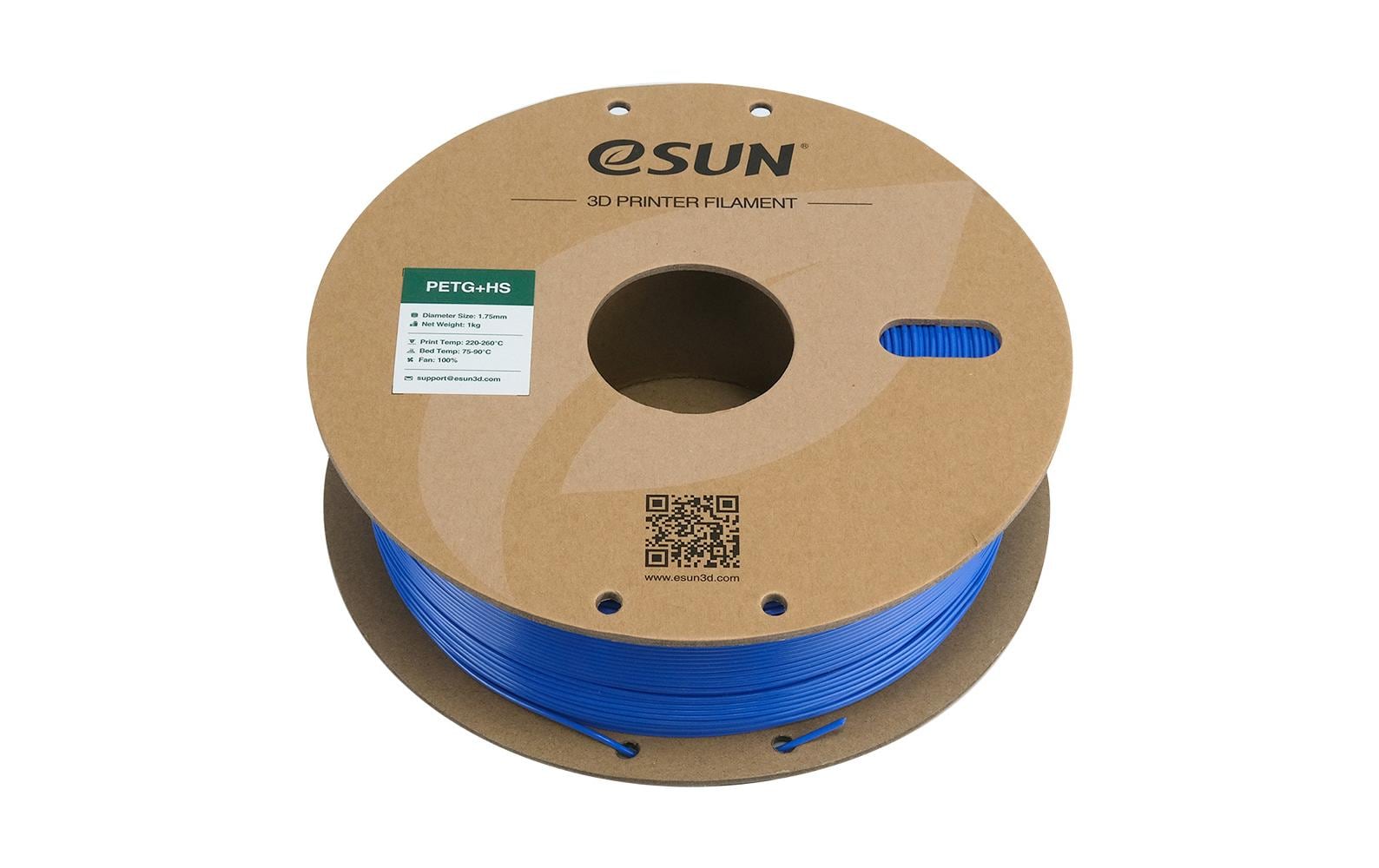 eSUN 3D-Drucker-Filament PETG 1,75 mm Blau, 1 kg