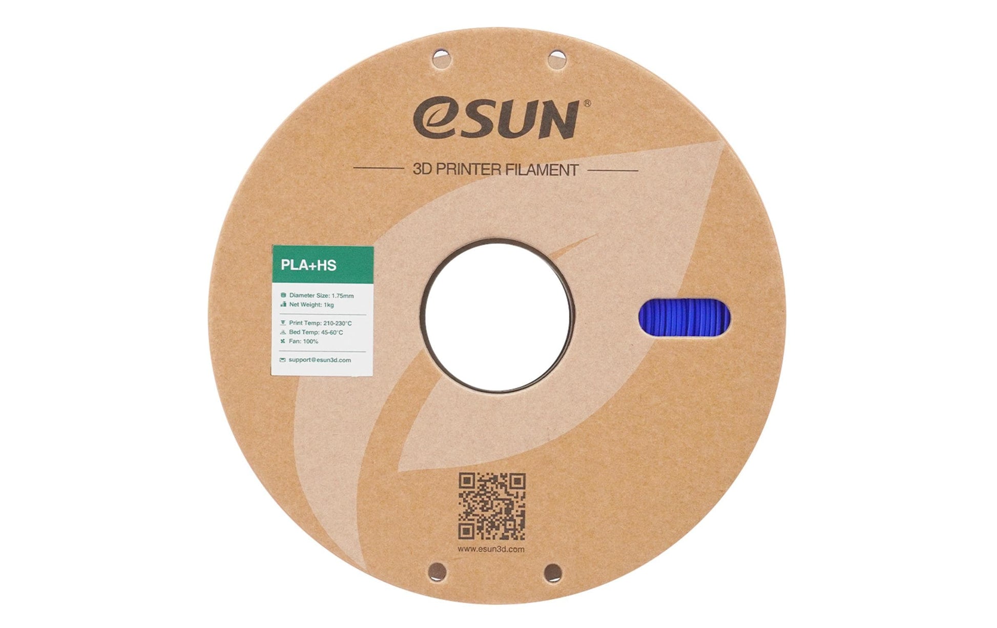 eSUN Filament PLA+ HS – 1,75 mm, 1 kg – Blau