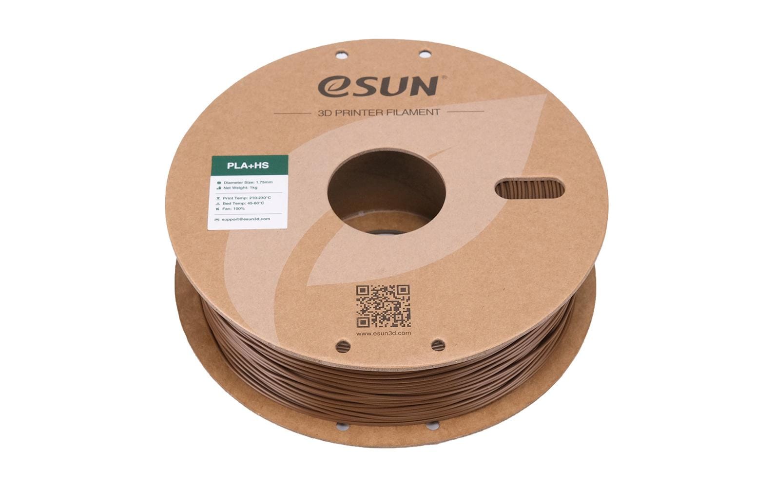 eSUN 3D-Drucker-Filament PLA 1,75 mm Braun, 1 kg