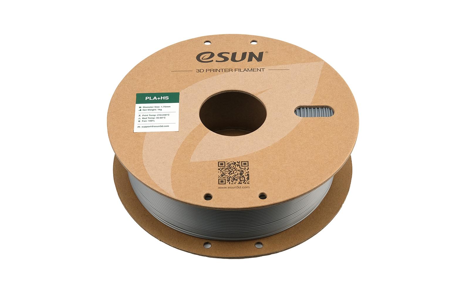 eSUN Filament PLA – 1,75 mm, 1 kg – Silber