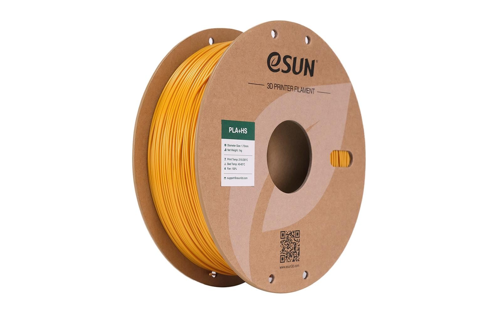 eSUN Filament PLA+ HS – 1,75 mm, 1 kg – Gold – 1 Stück