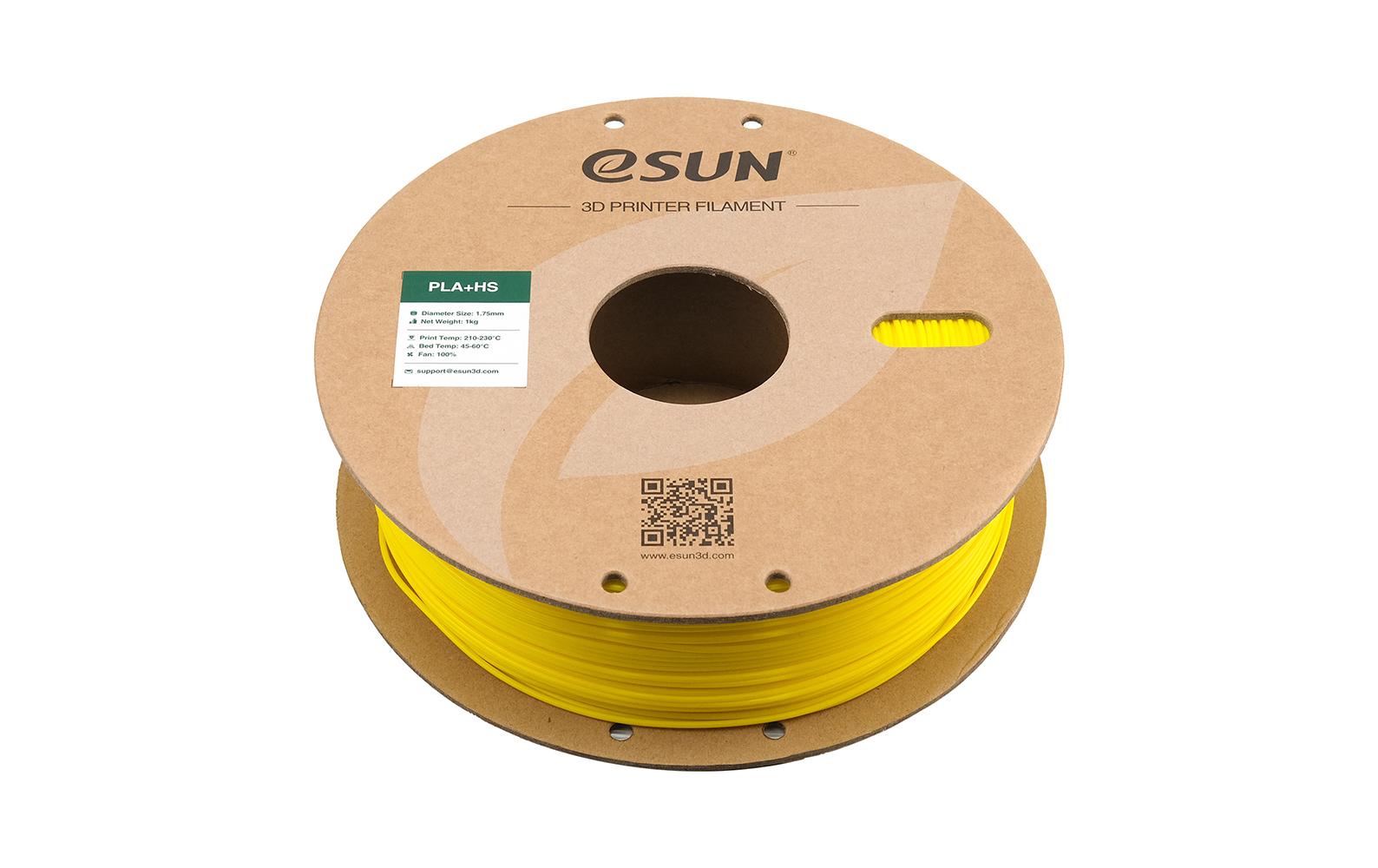 eSUN Filament PLA+ HS – 1,75 mm, 1 kg – Gelb